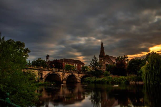 istock River Severn in Shrewsbury. 827206226