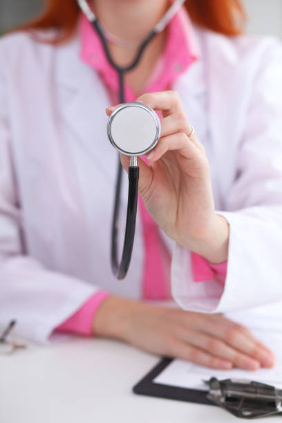 istock Doctor with a stethoscope in the hands 827208608