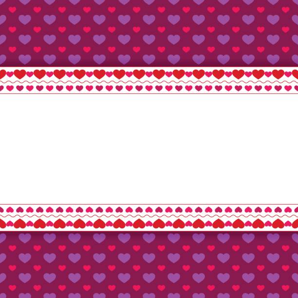 istock Happy Valentine's Day Greeting Card with hearts and place for text. Vector illustration. 827216206