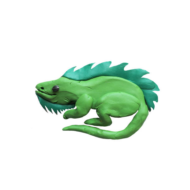 istock Plasticine  animal 3D  sculpture isolated 827251638