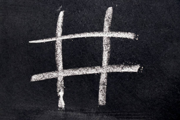 istock White chalk drawing as Tic Tac Toe blank shape on black board background 827258556