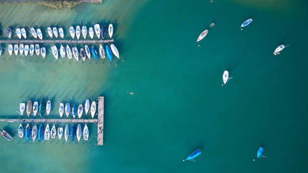 istock Yachts in Harbour at German Lake 827258838