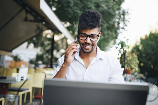 istock Business man in city 827263454