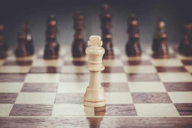 istock chess leadership concept on the chessboard 827267012