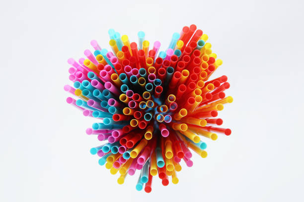 istock top view image of colorful straws. abstract or party concept 827269556