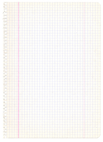 Old recycled graph paper. Extra high resolution