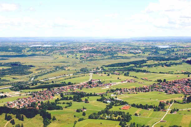 istock Ohlstadt, the city view 827276448