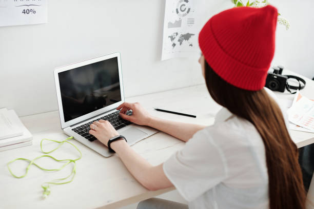 istock Woman working on laptop 827277074