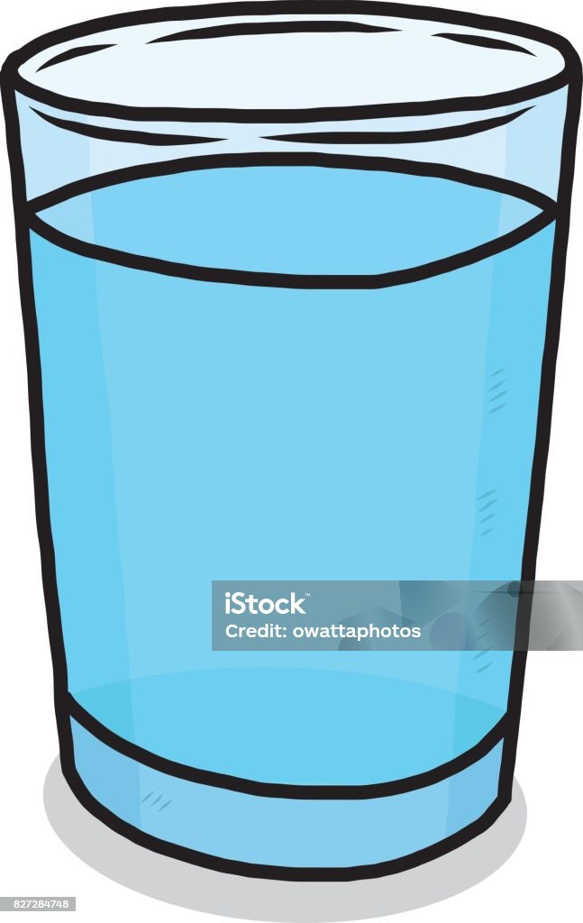 A Glass Of Water Cartoon Images – Browse 58,380 Stock Photos