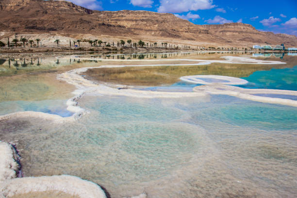 istock Hot day on the Dead Sea 827288686