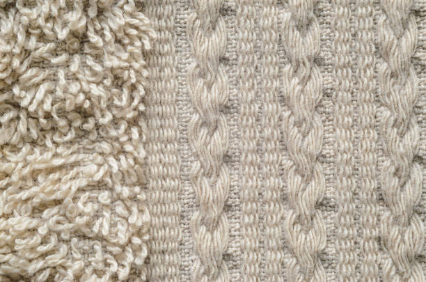istock Biege Towel Texture Close-up 827288858