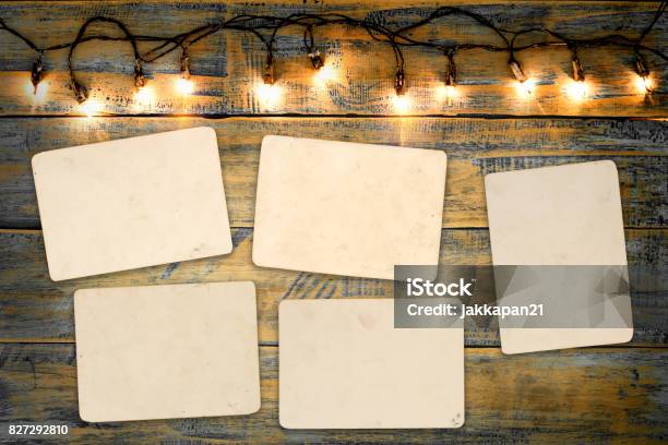 Christmas Photo Frame Stock Photo - Download Image Now - Christmas, Image Montage, Photographic Print