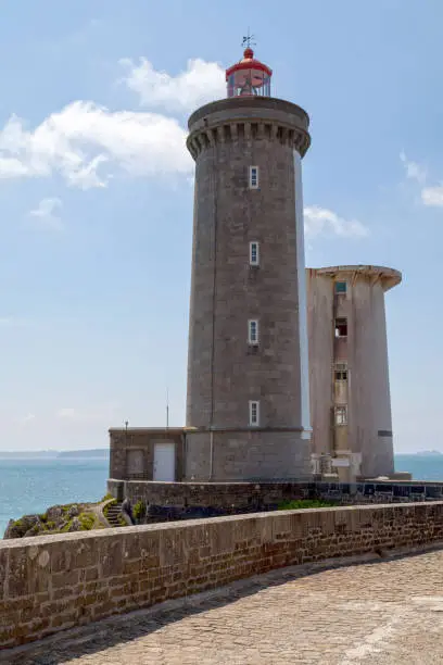 The Phare du Petit Minou is a lighthouse in the roadstead of Brest, standing in front of the Fort du Petit Minou, in the commune of Plouzané.