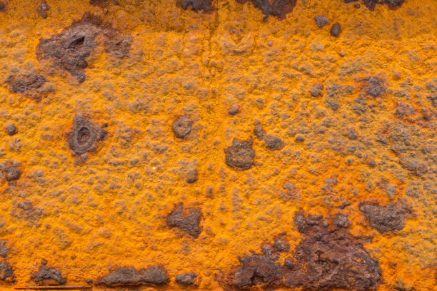 istock colorful rustic grunge oxide orange metal texture as background 827311592