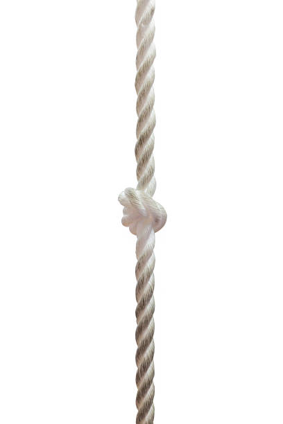 istock tied rope on white backgrounds, isolated 827316212