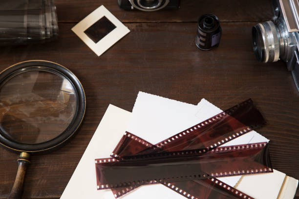 istock Vintage photography items 827323380
