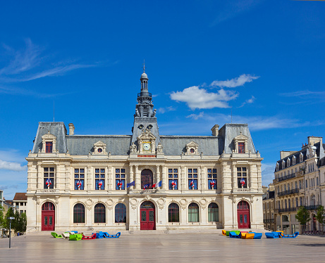 City hall in Poitiers, France