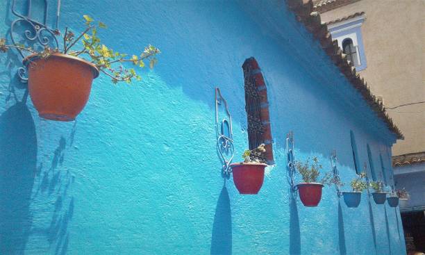 istock Chefchaouen the city in bleu 827327916