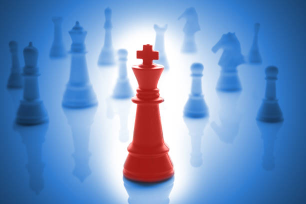 istock Success, Leadership, Chess business concept 827333750