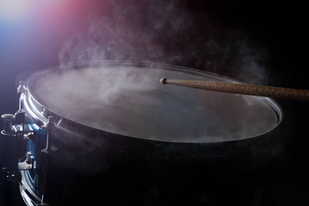istock The drum sticks and snare drum 827341256