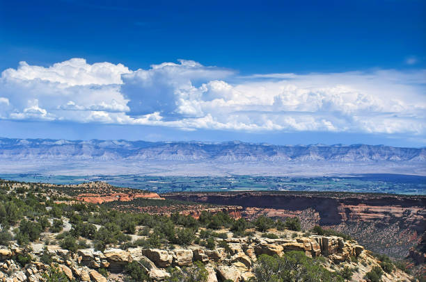 istock Landscape view of Colorado national monument 827358168