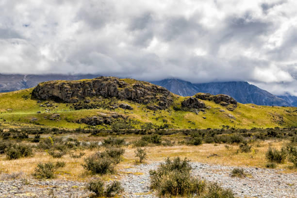 istock Mount Sunday (Edoras) in Rangitata Valley 827359114