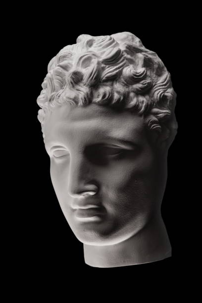 istock plaster face, sculpture, mask, face a Greek 827366748