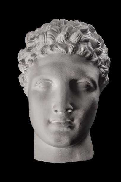 istock plaster face, sculpture, mask, face a Greek 827369418