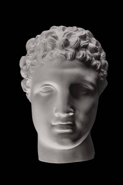 istock plaster face, sculpture, mask, face a Greek 827372512