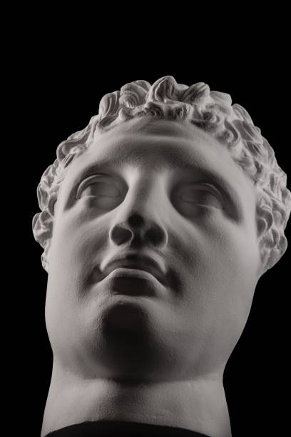 istock plaster face, sculpture, mask, face a Greek 827372652