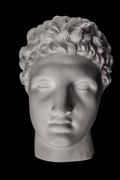 istock plaster face, sculpture, mask, face a Greek 827373552
