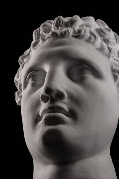 istock plaster face, sculpture, mask, face a Greek 827373674