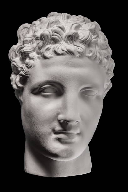 istock plaster face, sculpture, mask, face a Greek 827373876