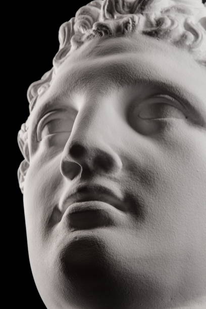 istock plaster face, sculpture, mask, face a Greek 827373966