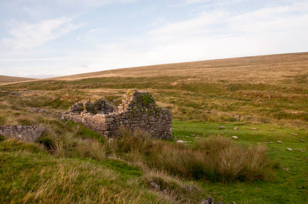 istock Old derelict barn on Dartmoor 827380304