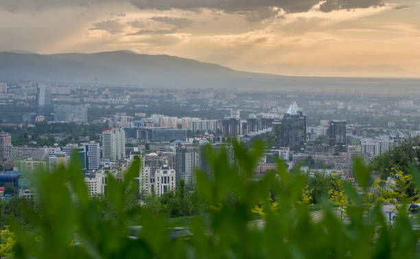 istock Panoramic view of the city 827401492