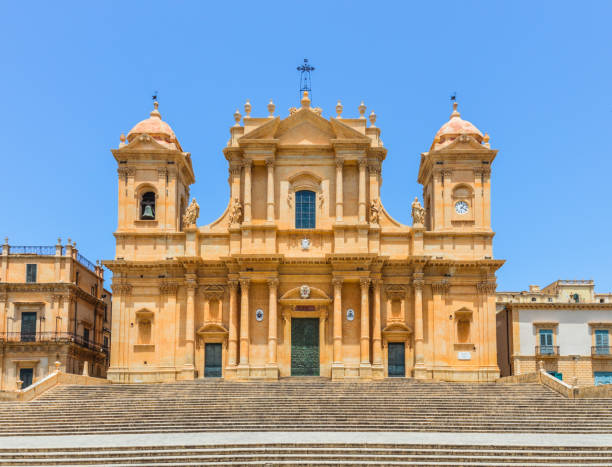 The Cathedral in Noto, Sicily, Italy