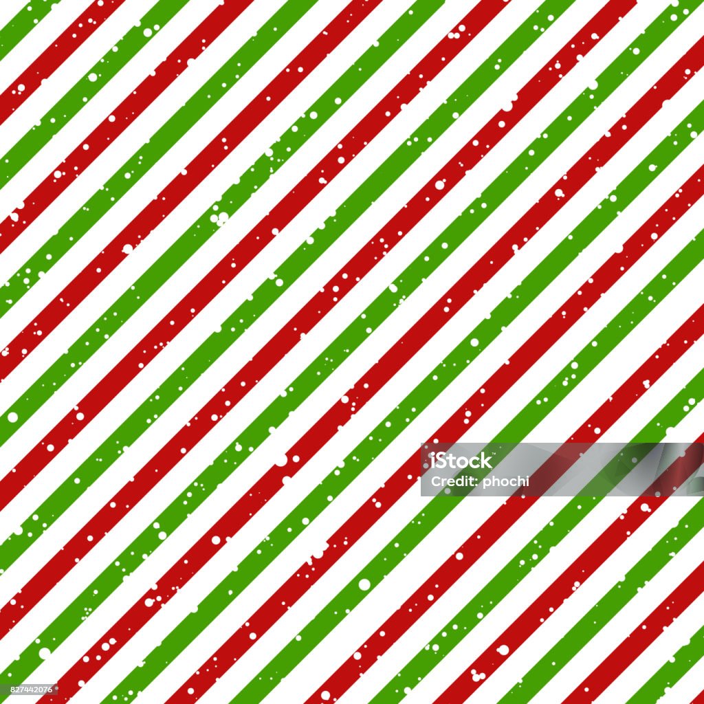 Christmas diagonal striped red and green lines on white background with snow texture, Vector Christmas diagonal striped red and green lines on white background with snow texture, Vector illustration Christmas stock vector