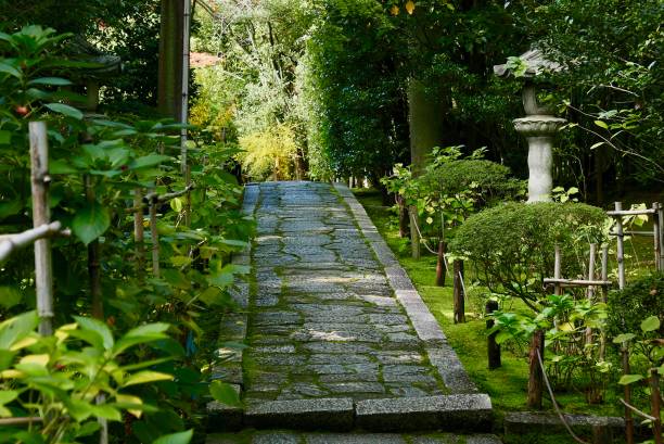 istock Garden path Japanese Garden 827449098
