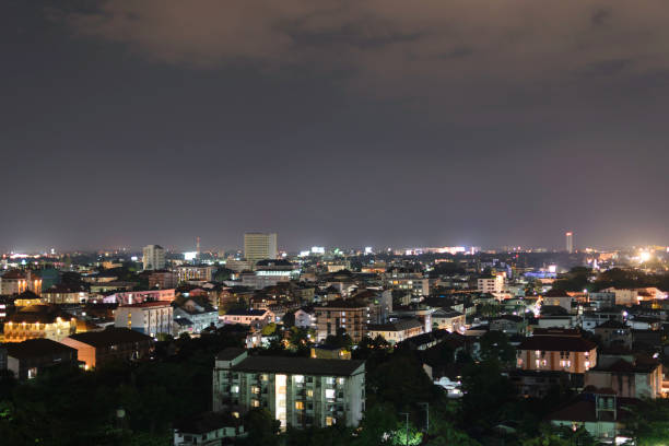 istock Panorama view of city 827452616