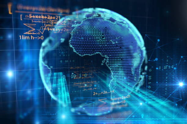 istock 3d rendering of earth futuristic technology 827452964