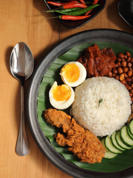 istock Malaysian nasi lemak food 827453972