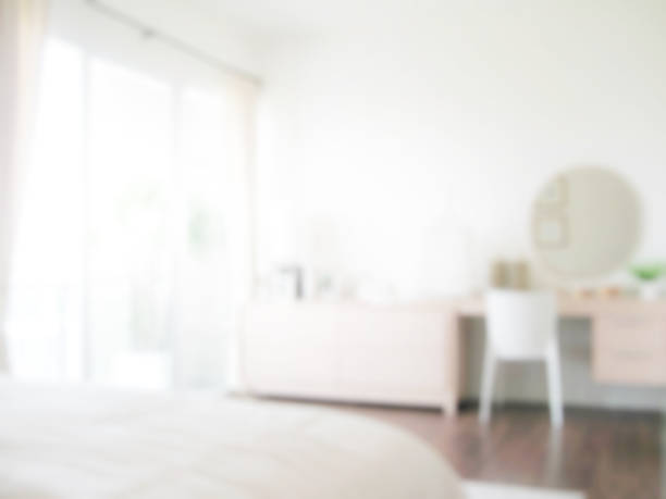 istock defocus blur abstract background of modern bedroom interior 827454616
