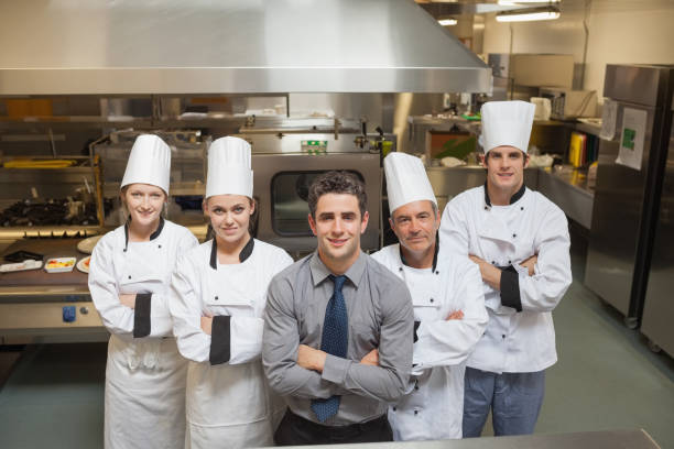 istock Team of a restaurant 827460628