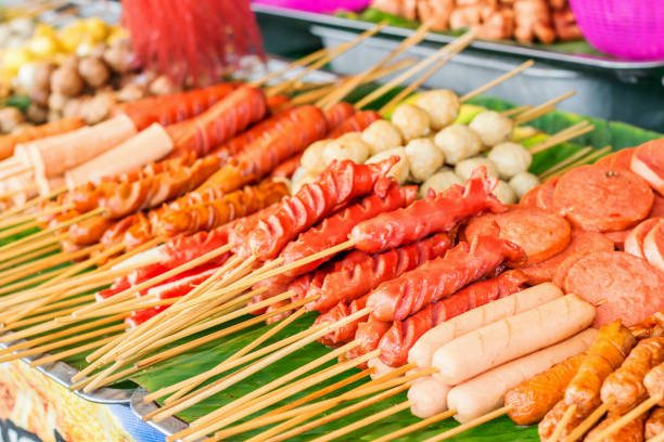 istock sausage and meat balls 827460802