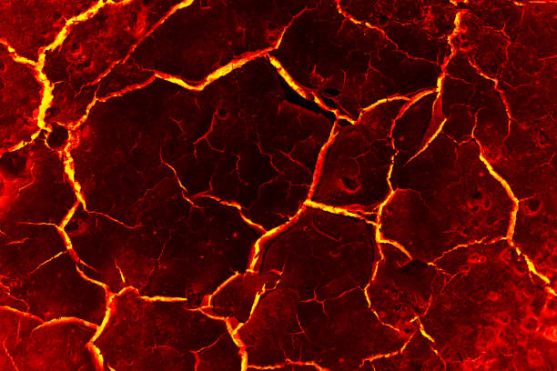 istock The surface of the lava. background 827466116