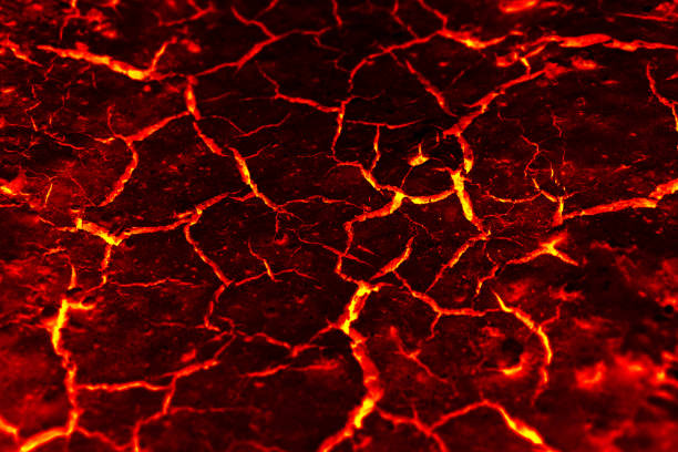 istock The surface of the lava. background 827468538