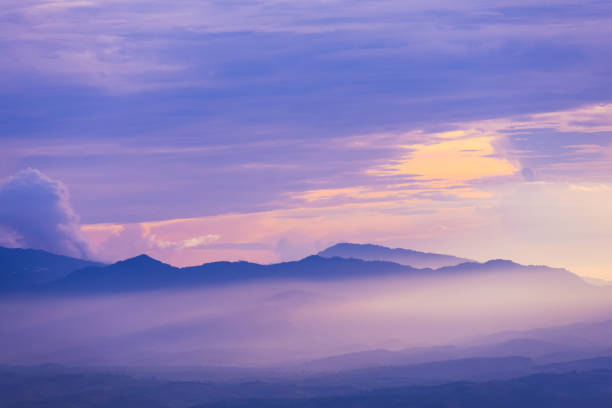 istock Sun rise and sun set sky background 827470240