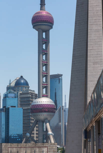 istock Shanghai business district in daytime,building group 827486774