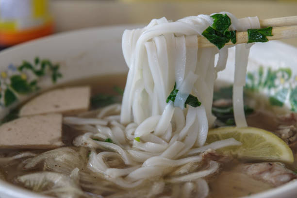 istock Vietnamese rice noodle Pho Ga 827510460